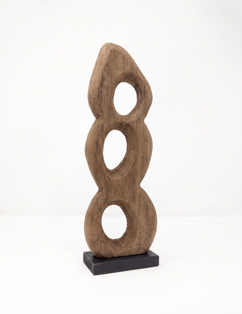 Figura decorativa Oasis Living de madera 2