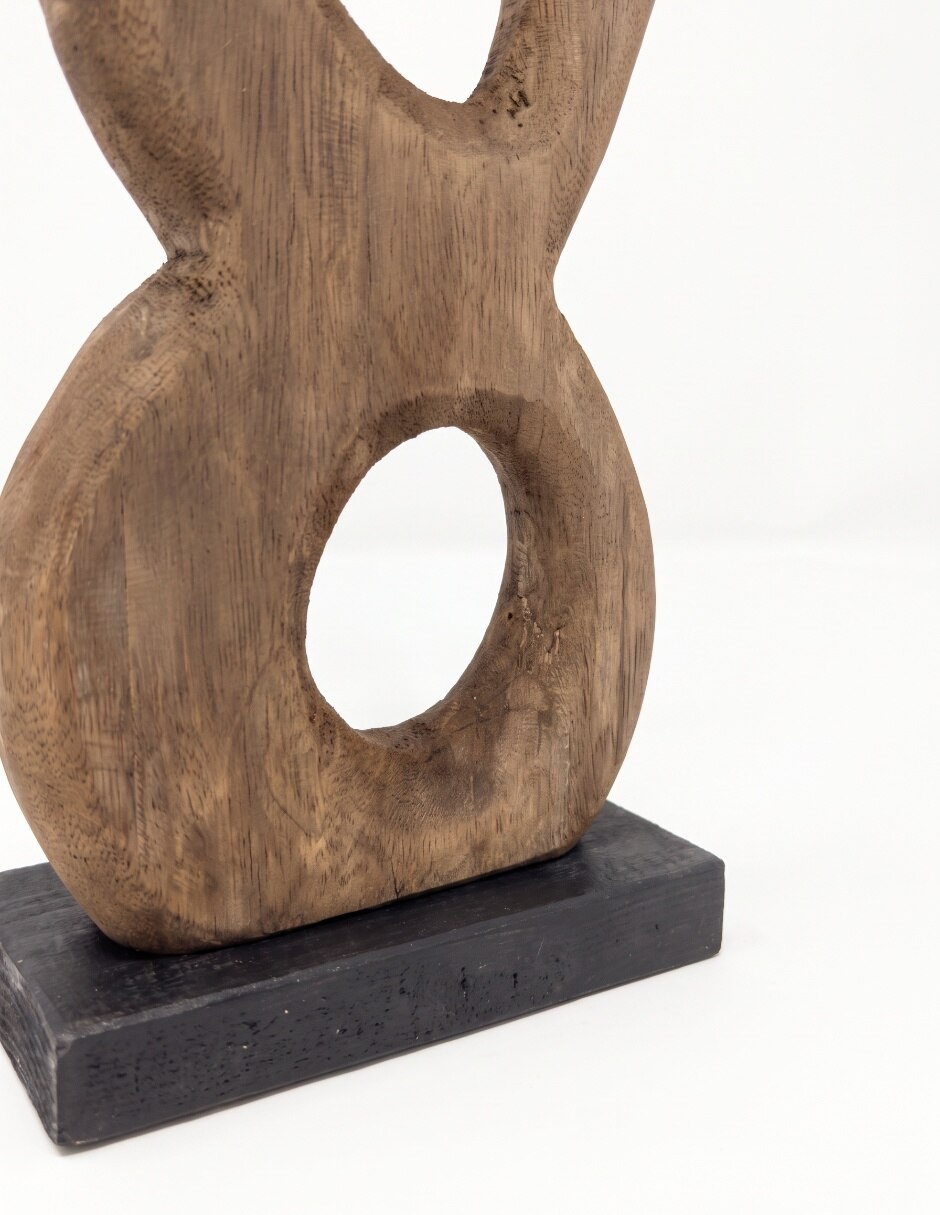 Figura decorativa Oasis Living de madera 4