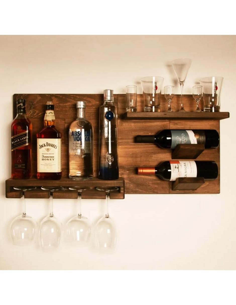 Cava de vinos flotante capacidad 8 botellas