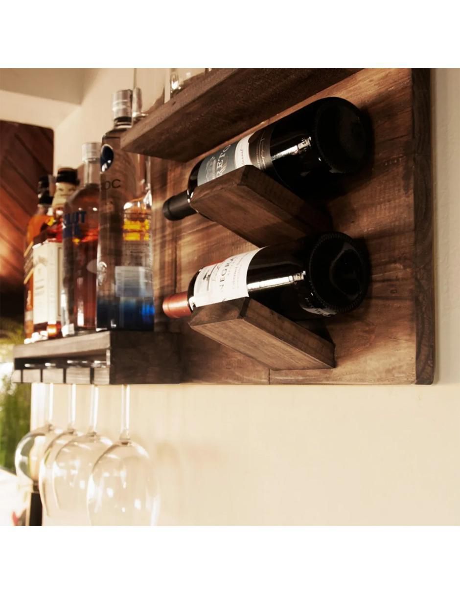 Cava de vinos flotante capacidad 8 botellas