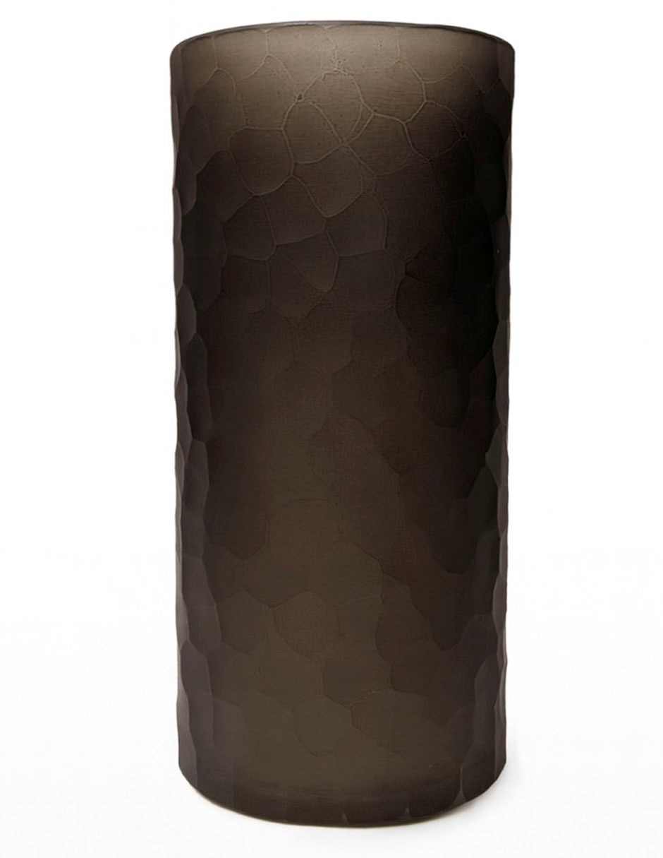 Jarrón Carved de vidrio