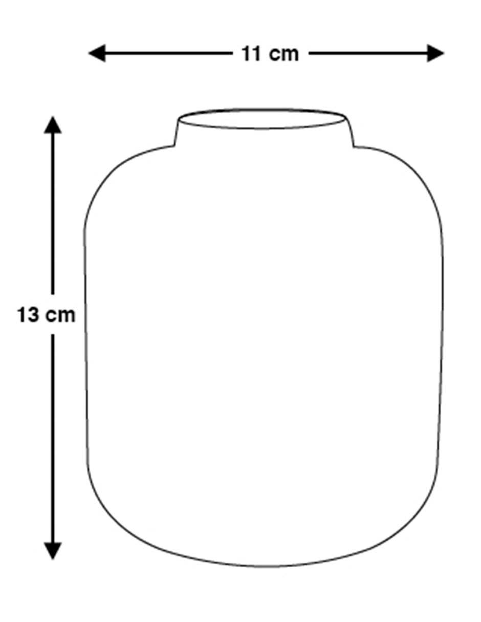 Florero de vidrio 6