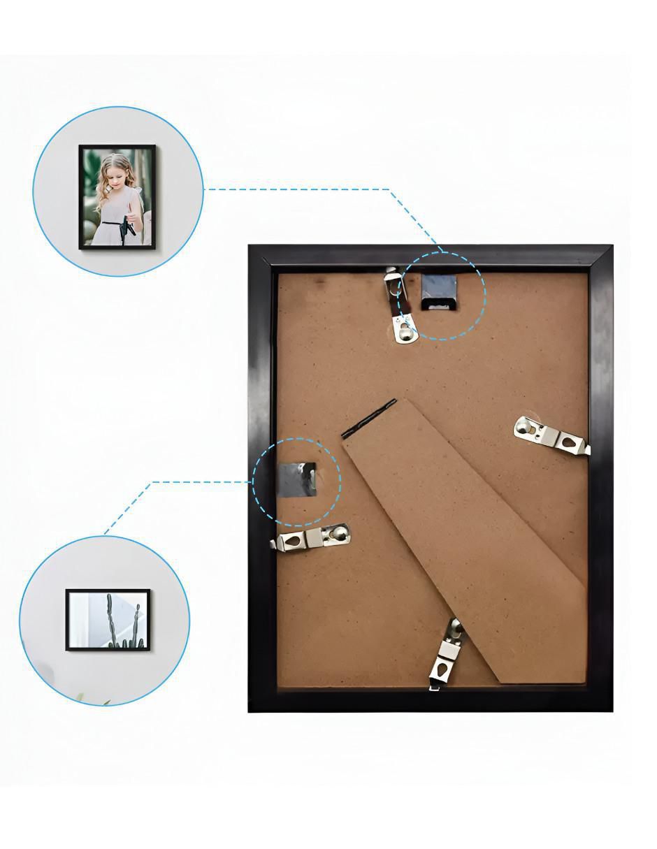 Set portarretratos de PVC para 1 foto 4