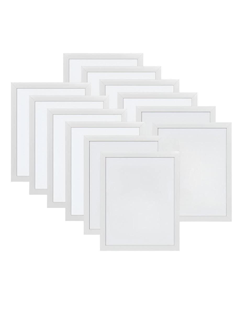 Set portarretratos de PVC para 1 foto Set portarretratos de PVC para 1 foto