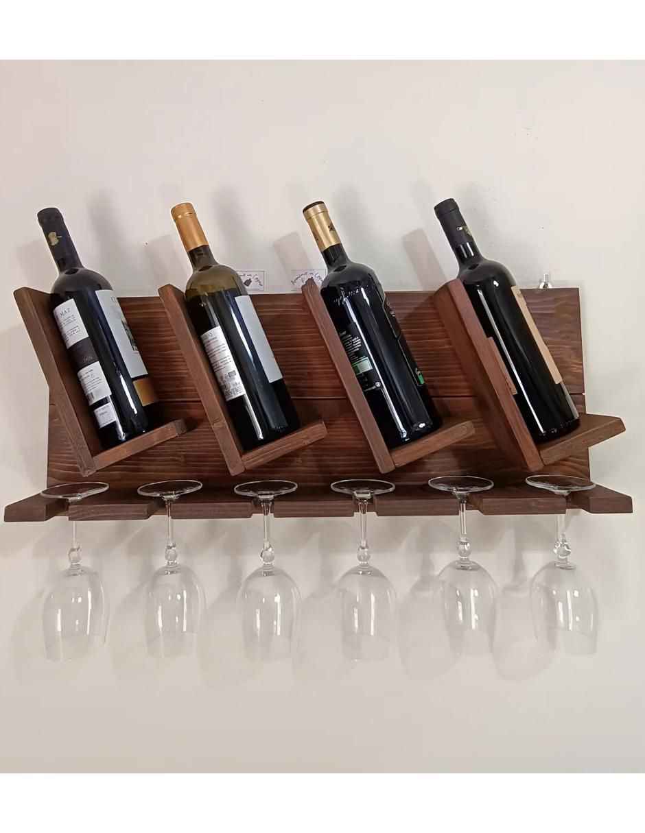 Cava de vinos flotante capacidad 4 botellas