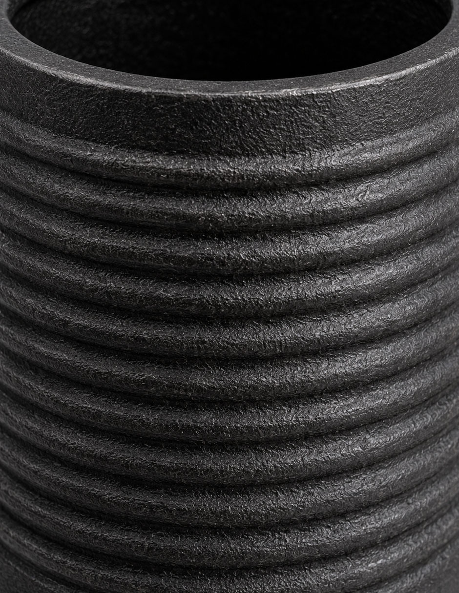 JARRÓN DARK 60CM, GRIS 4