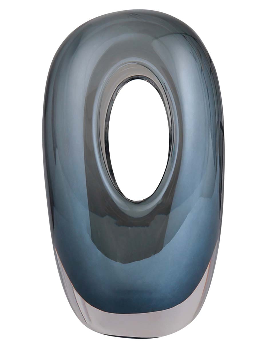 Figura de jarrón de cristal