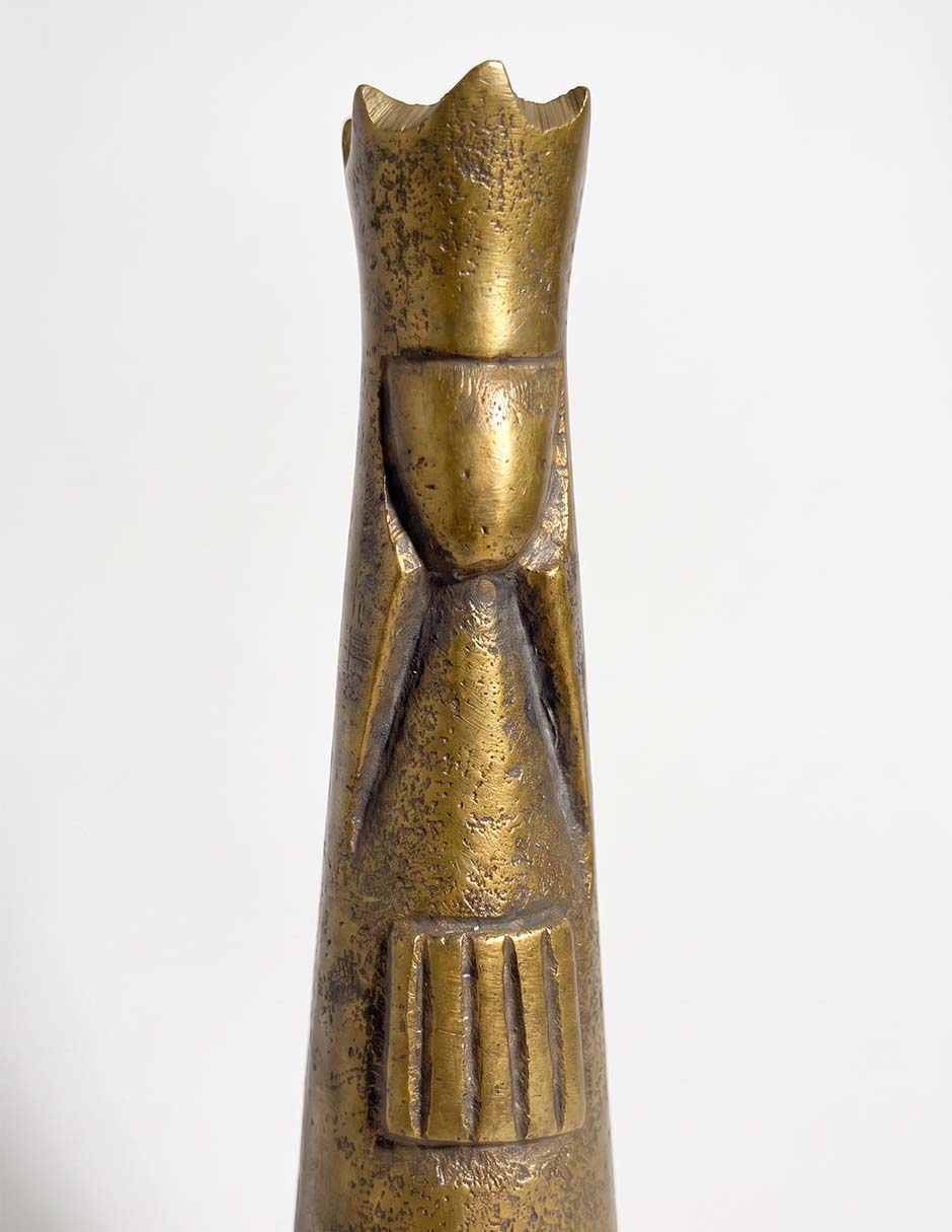 Figura de rey mago de cerámica 2