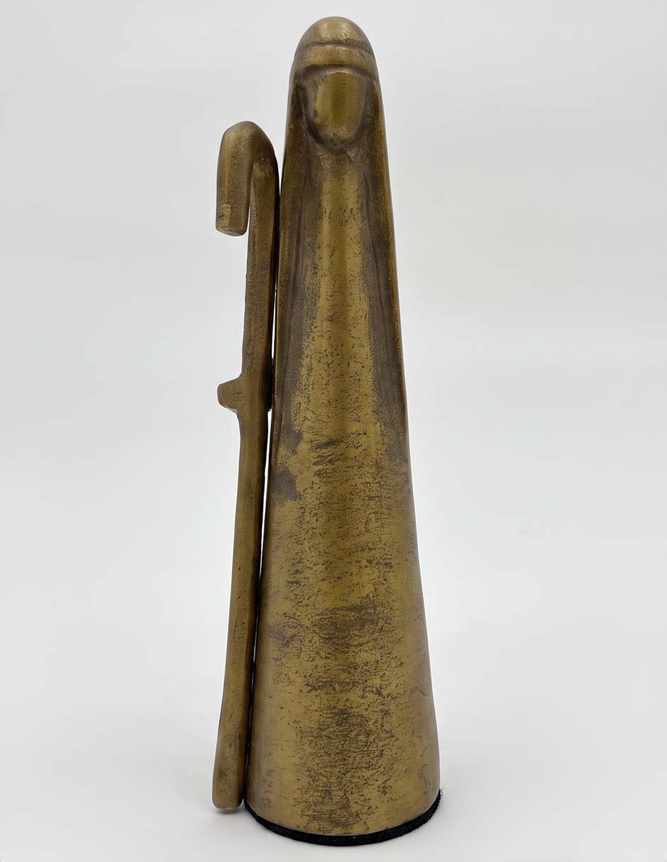 Figura de hombre san jóse de cerámica