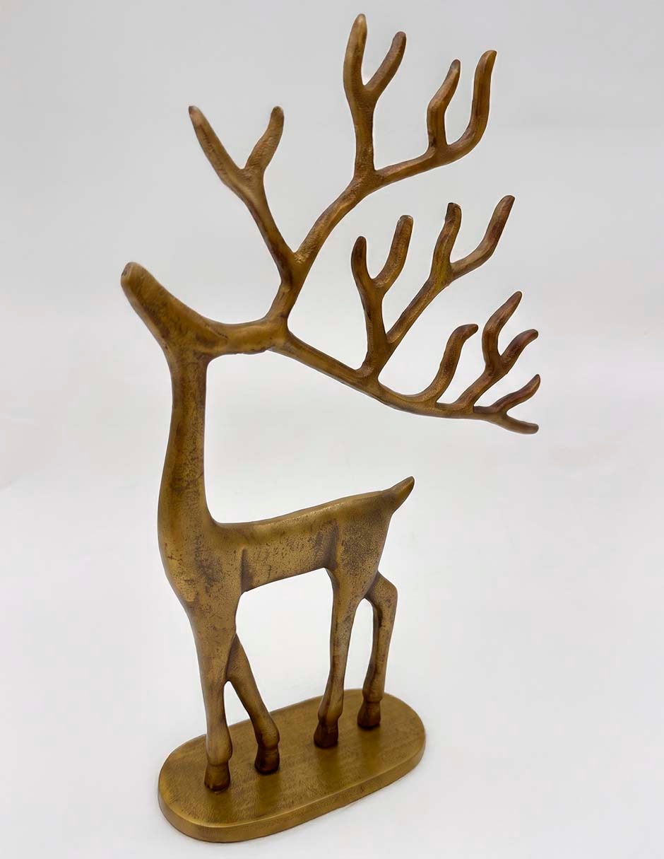Figura decorativa navideña de reno 4