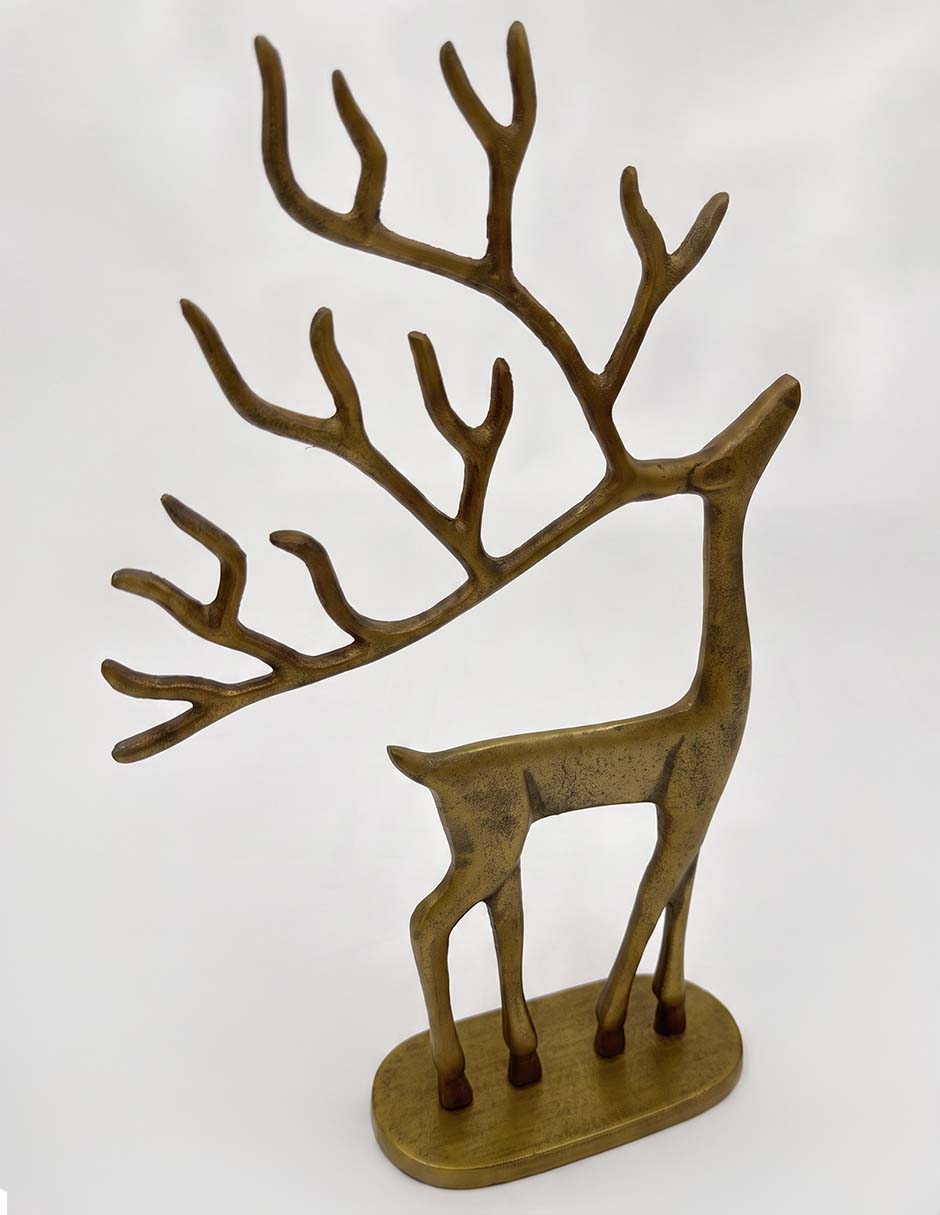 Figura decorativa navideña de reno 3