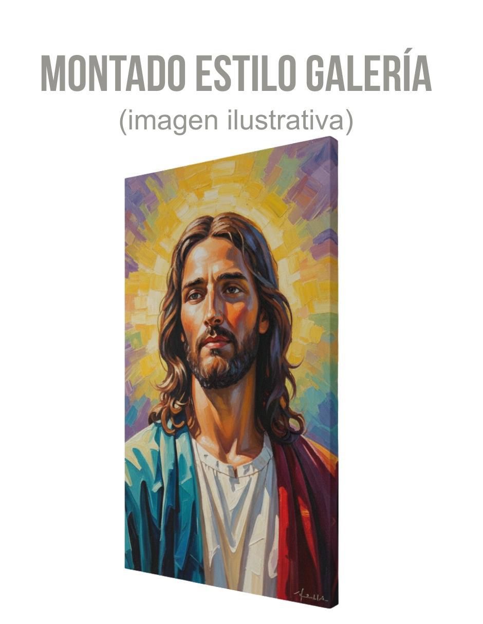 Cuadro Jesús técnica impresión Generica