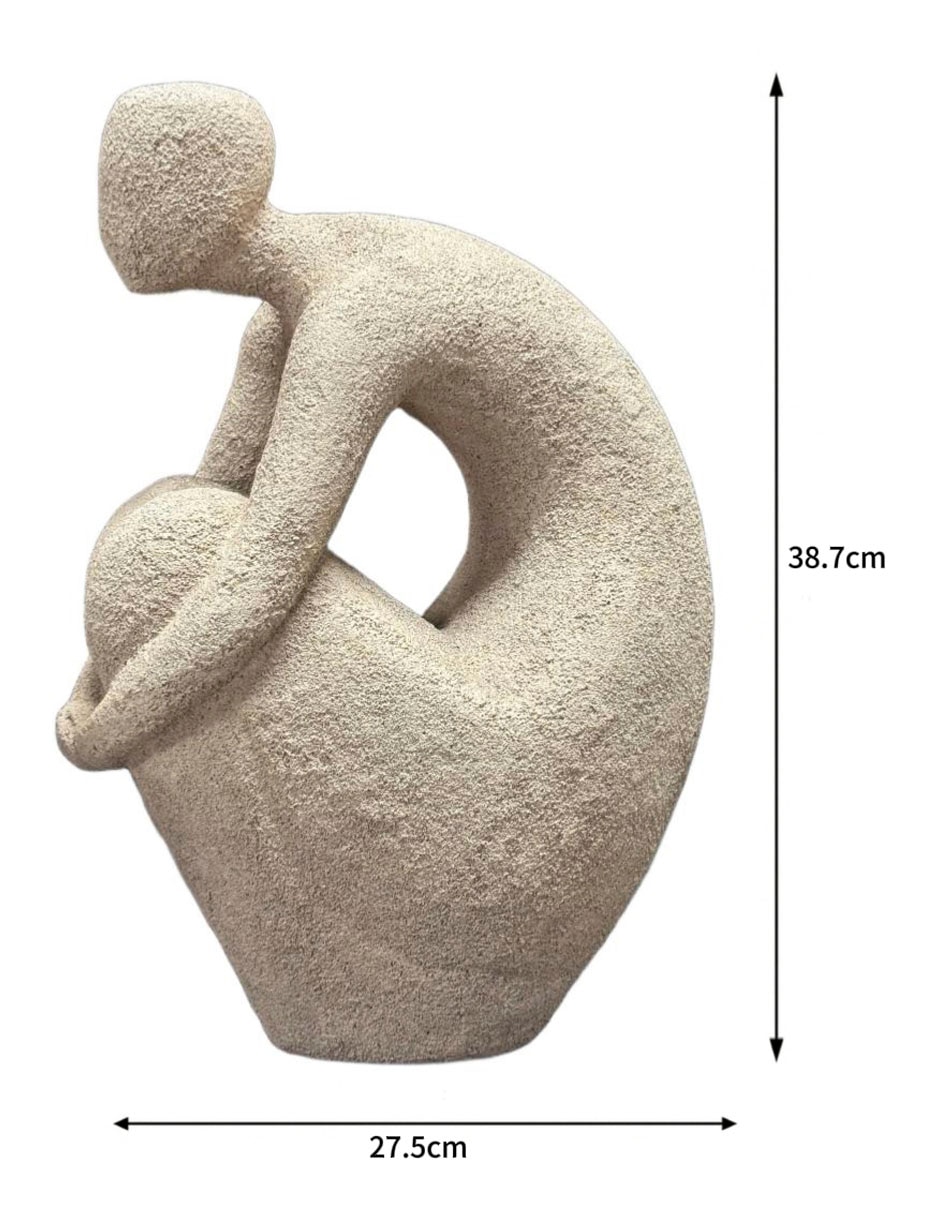 Figura de humano man de resina 5