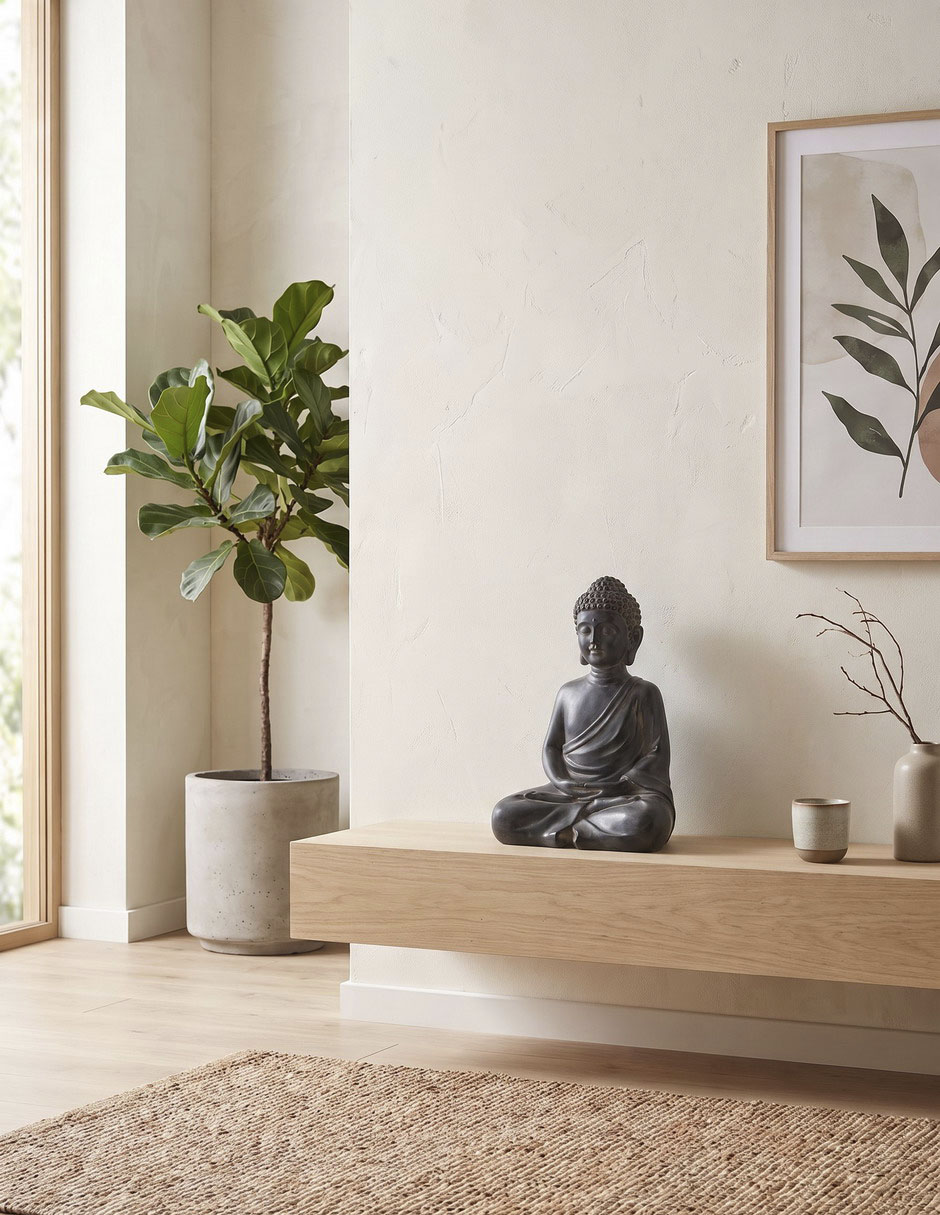 Figura de buda De resina 3
