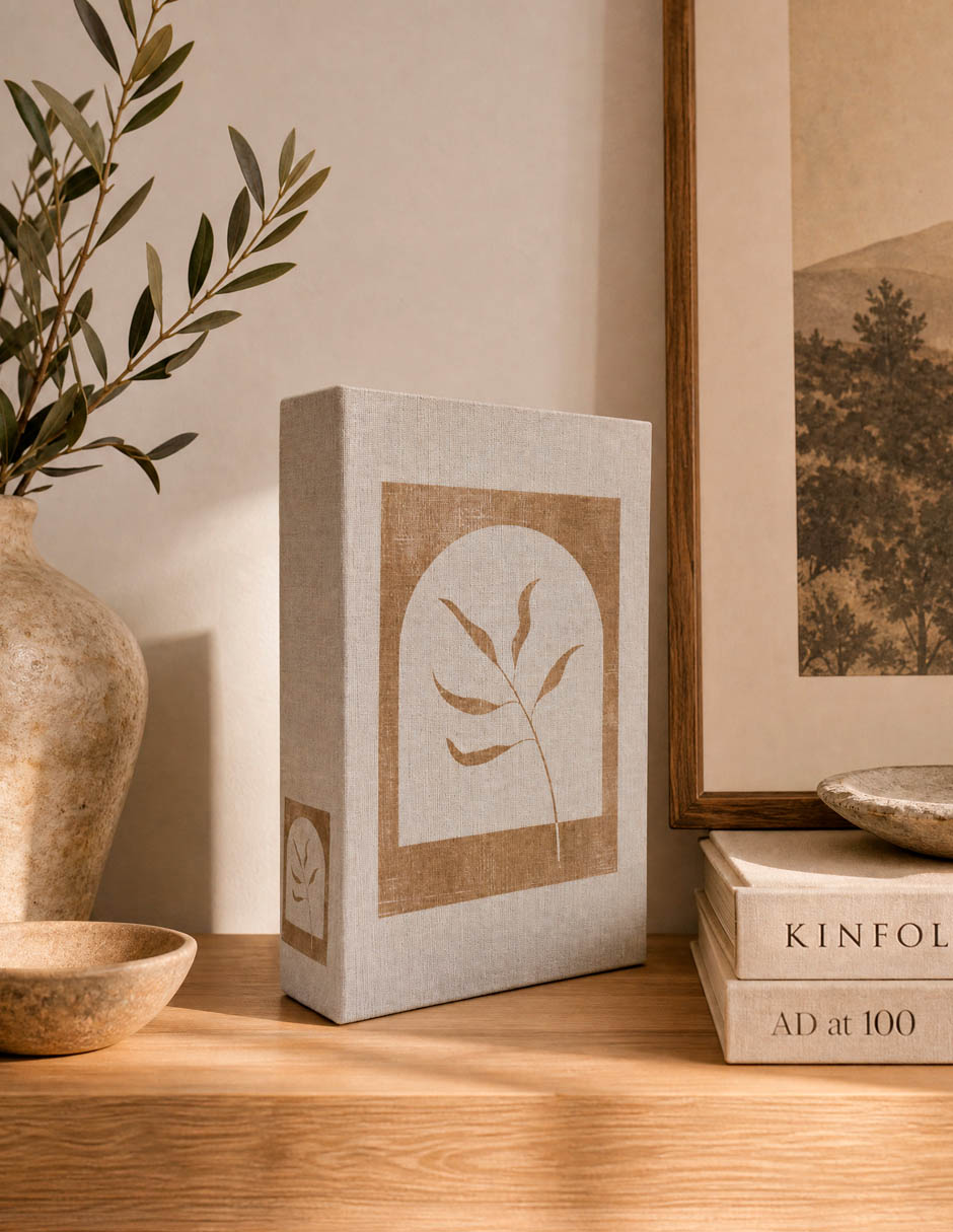 Caja decorativa Refugio libro 6