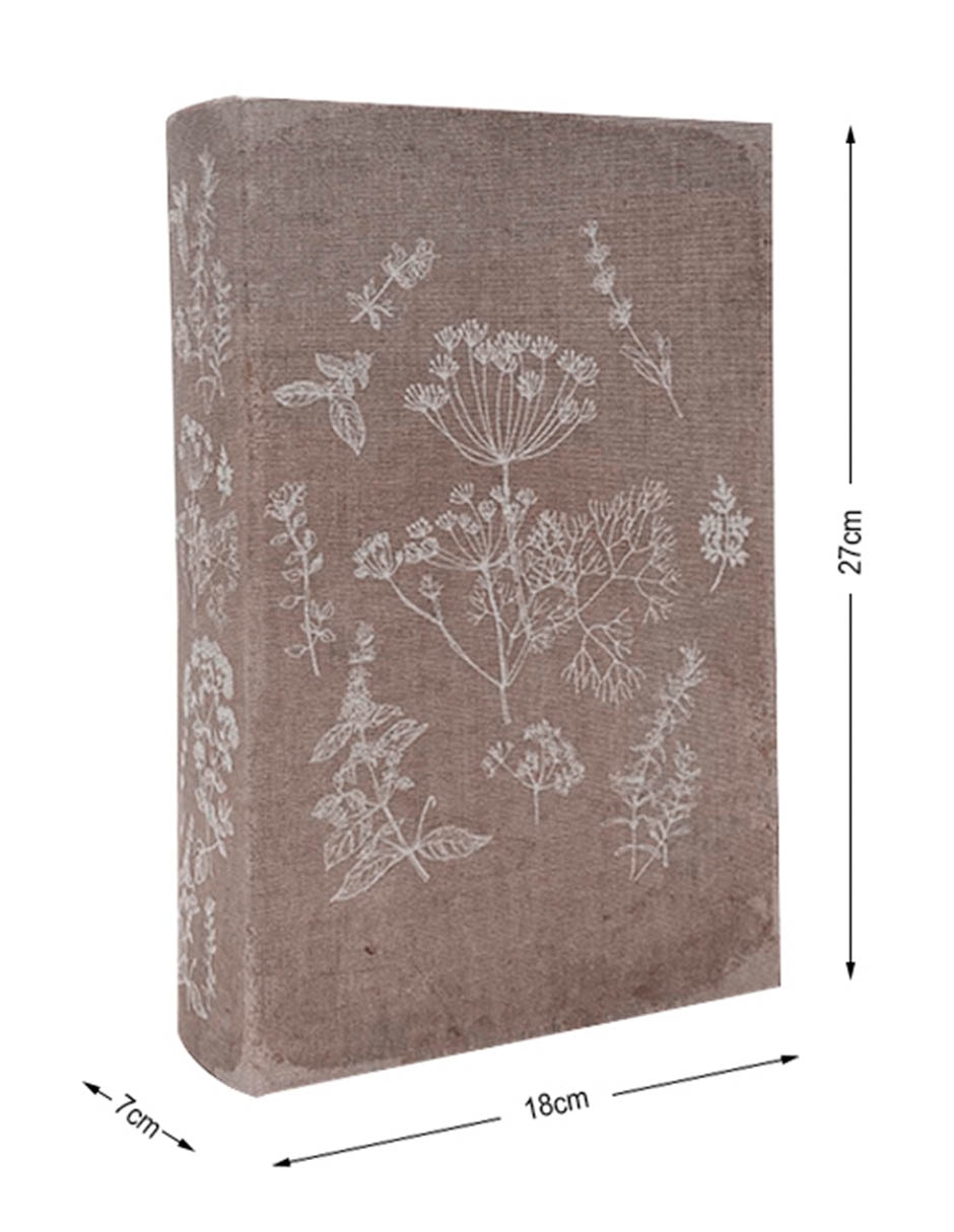 Caja decorativa Flower libro 5