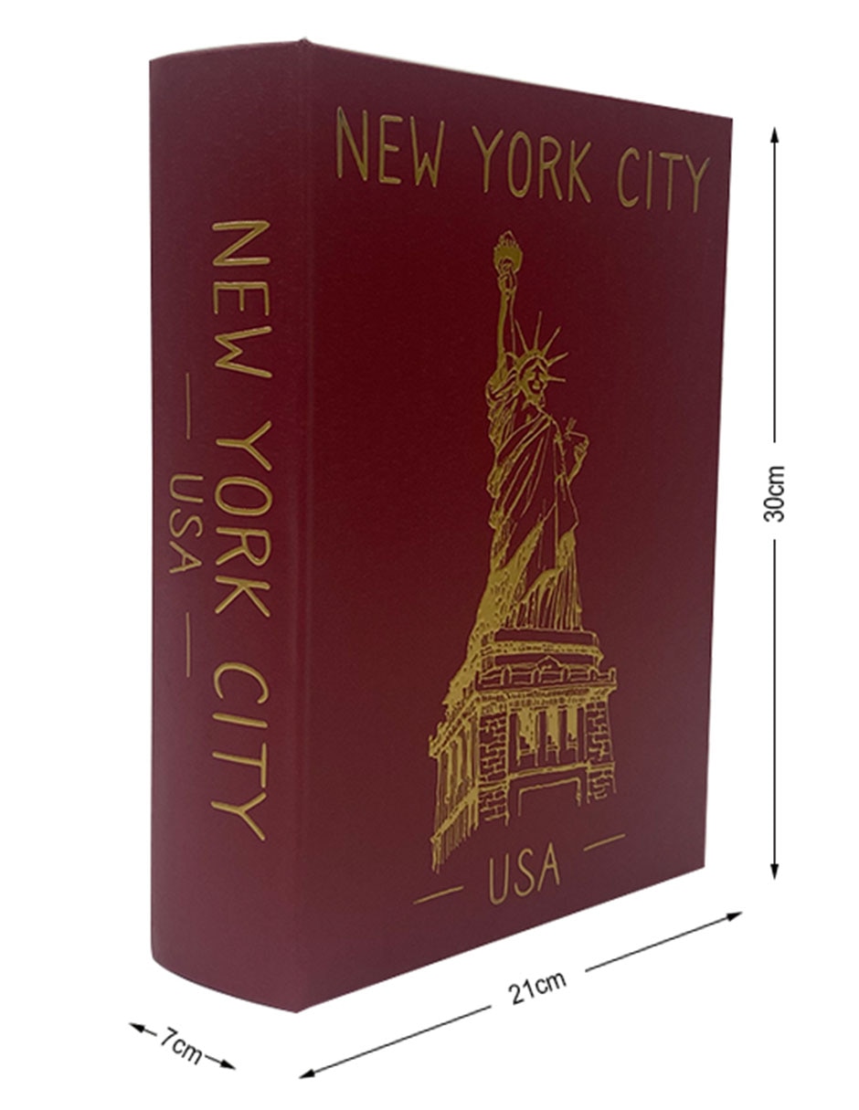 Caja decorativa New York City rectangular 6