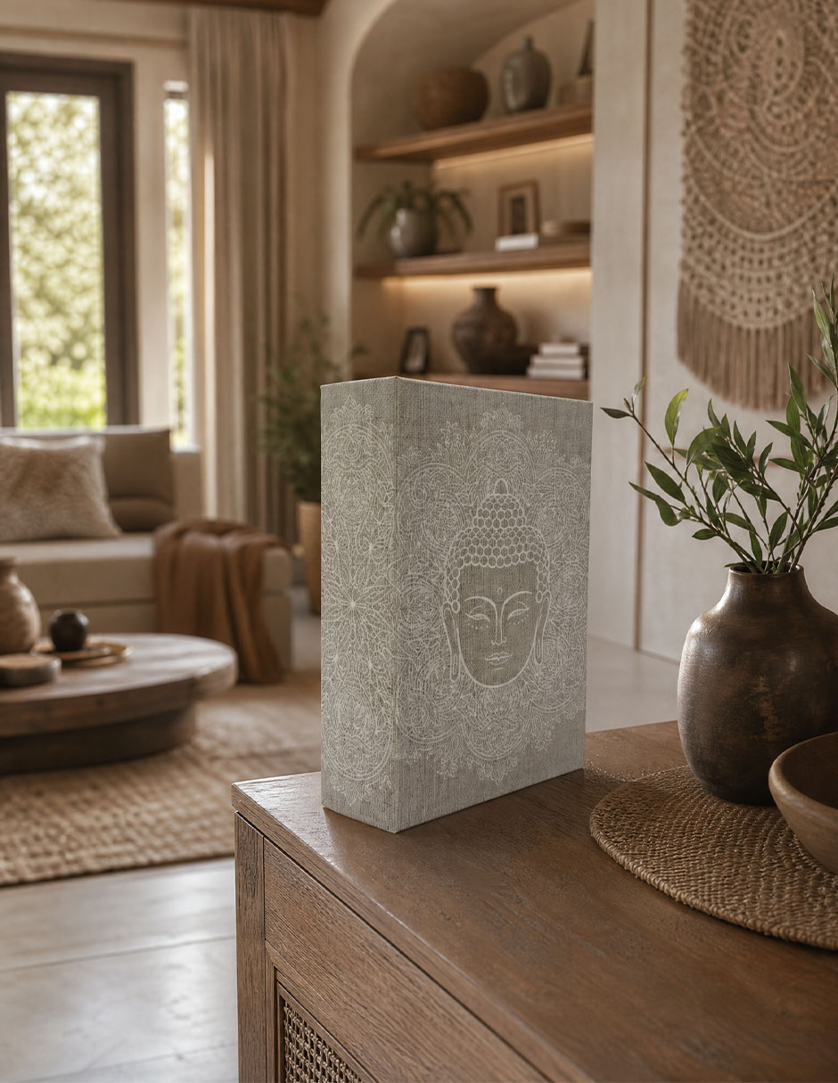 Caja decorativa Buda rectangular 5