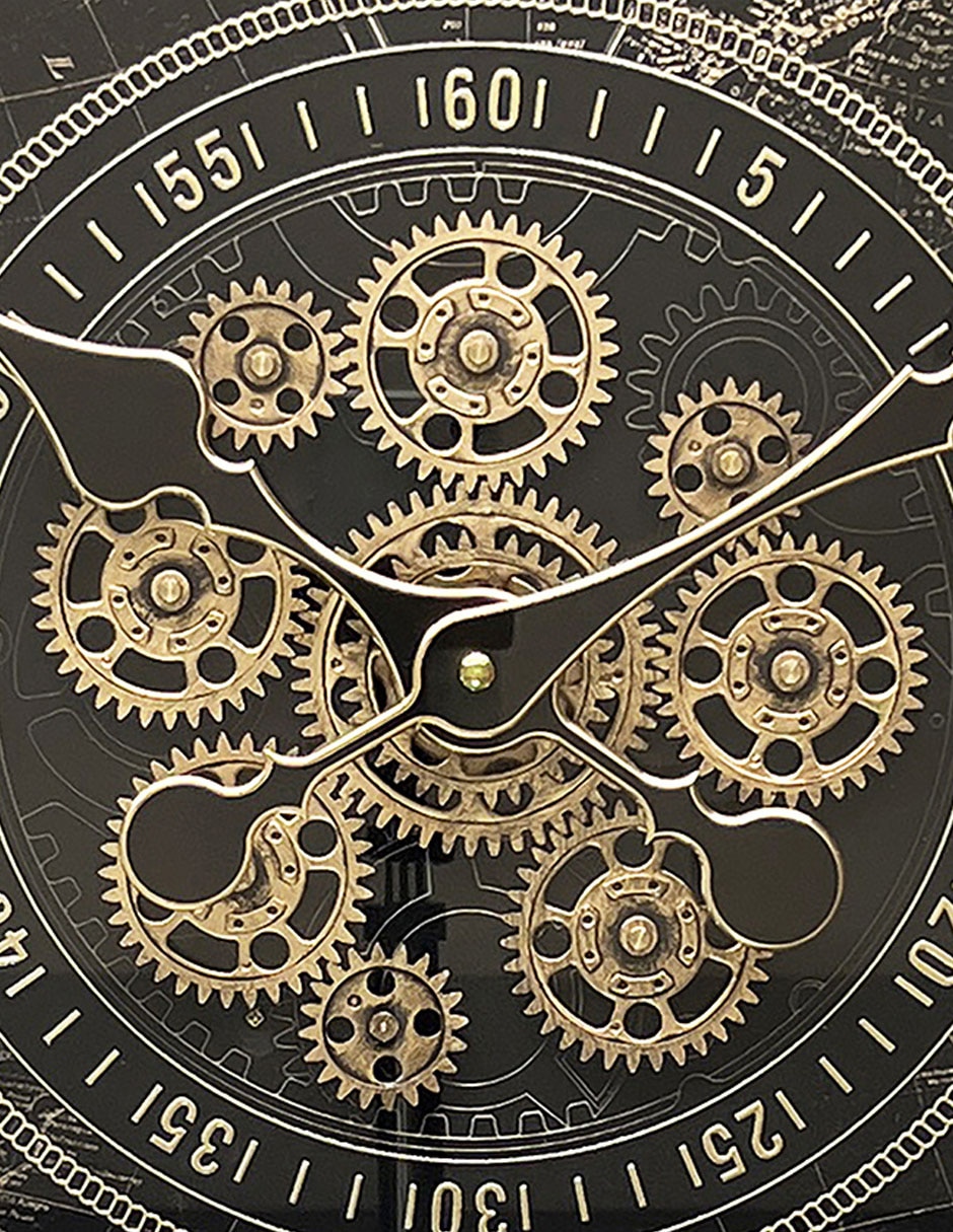 Reloj de pared Brass de metal 3