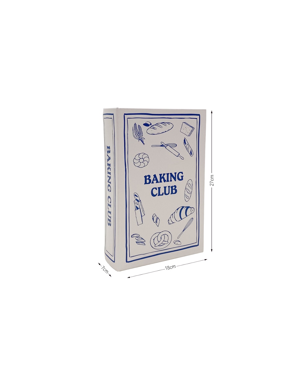 Caja decorativa libro con 1 pieza 6