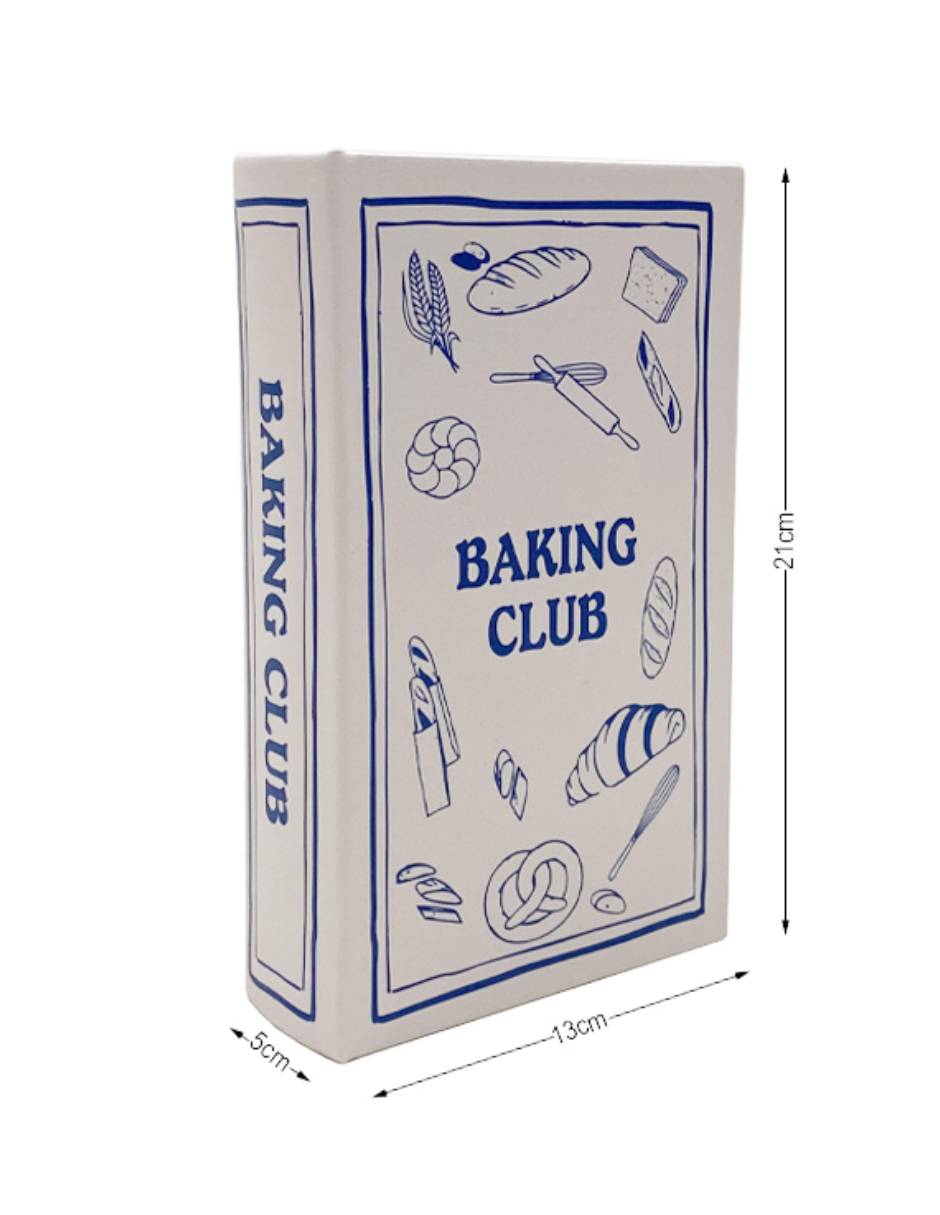 Caja decorativa libro con 1 pieza 6