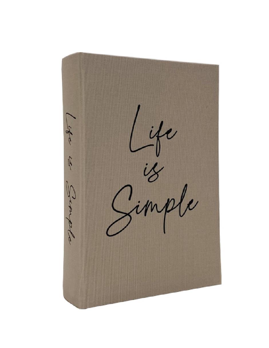 Caja decorativa libro con 1 pieza 1