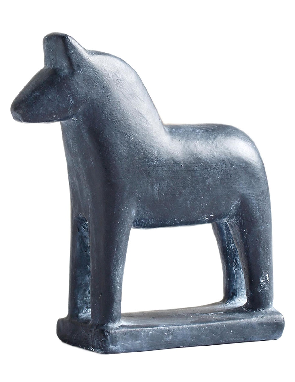 Figura decorativa de caballo de cerámica 1