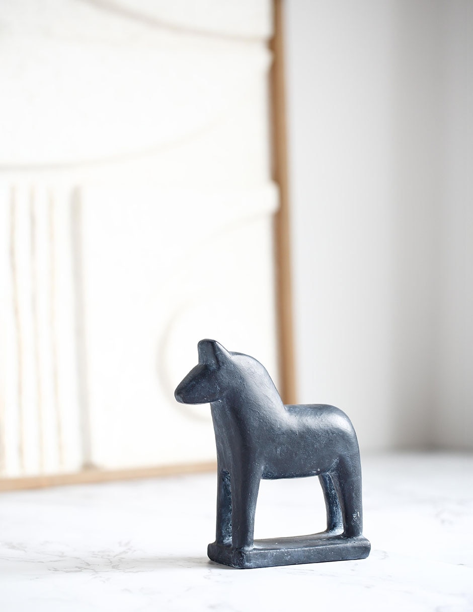 Figura decorativa de caballo de cerámica Figura decorativa de caballo de cerámica