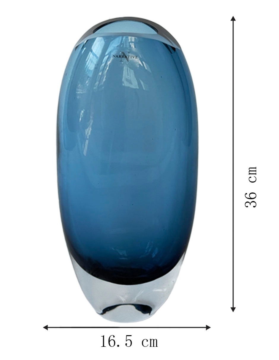 Florero Dualidad de vidrio