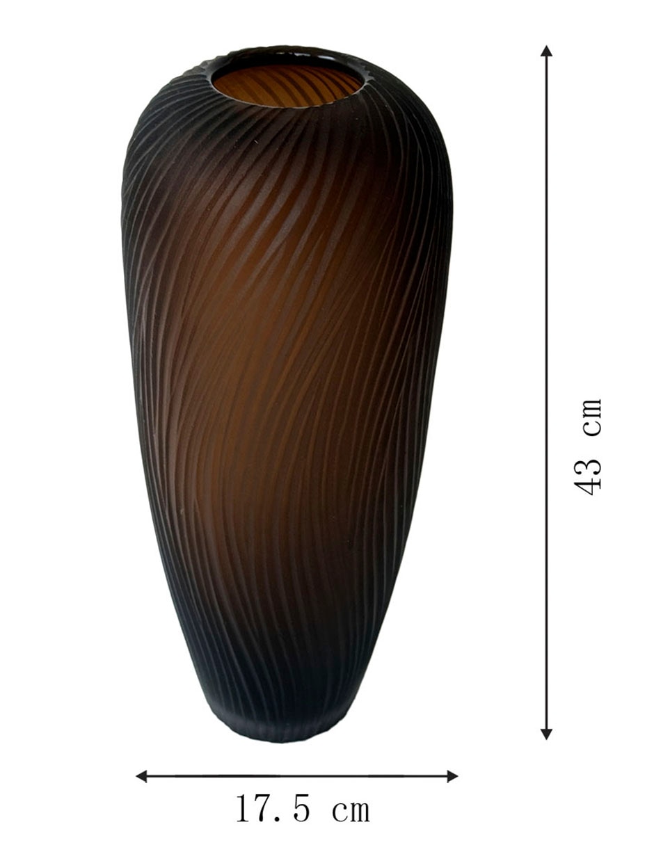 Florero de vidrio