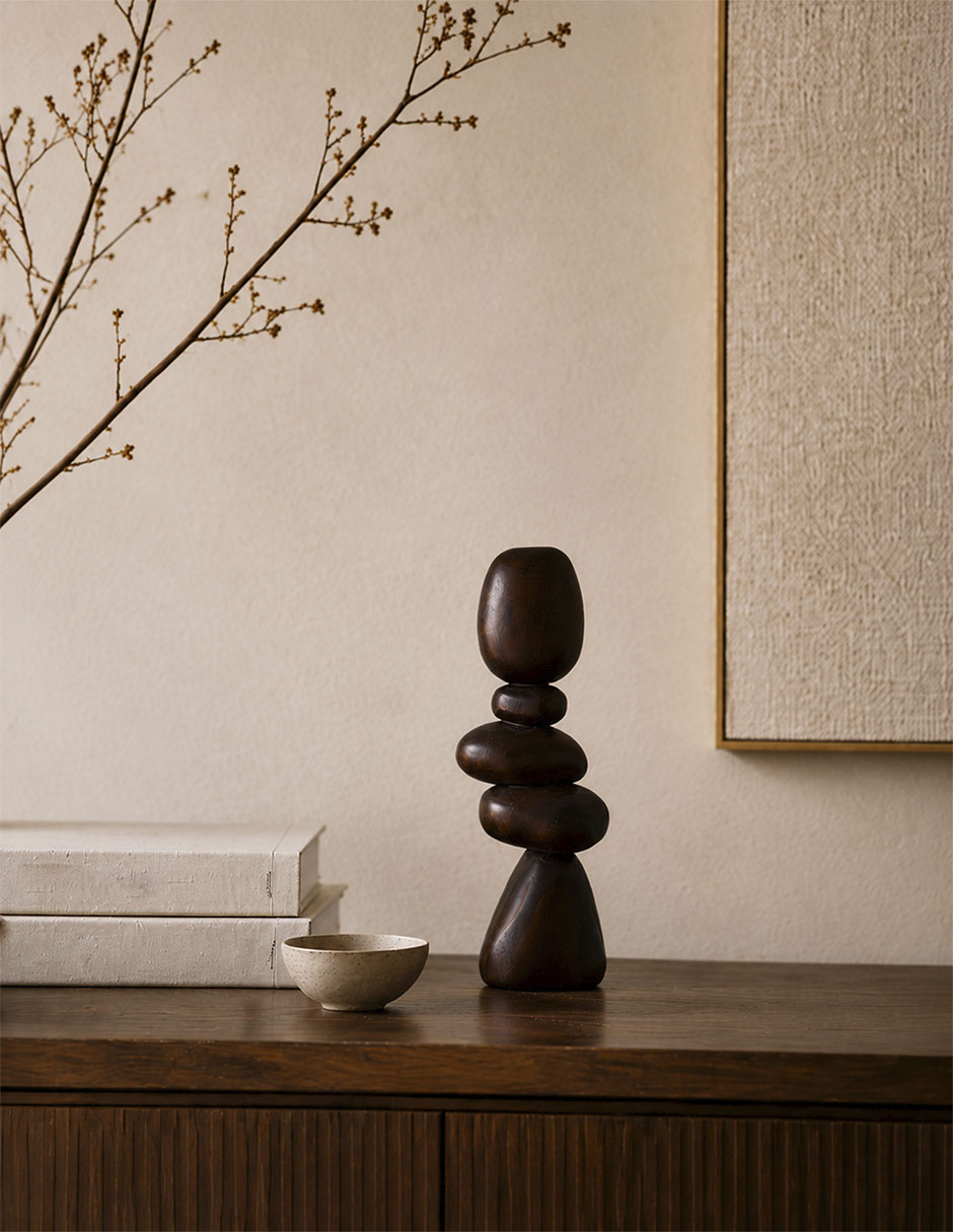 Figura decorativa Anhelo de madera 2