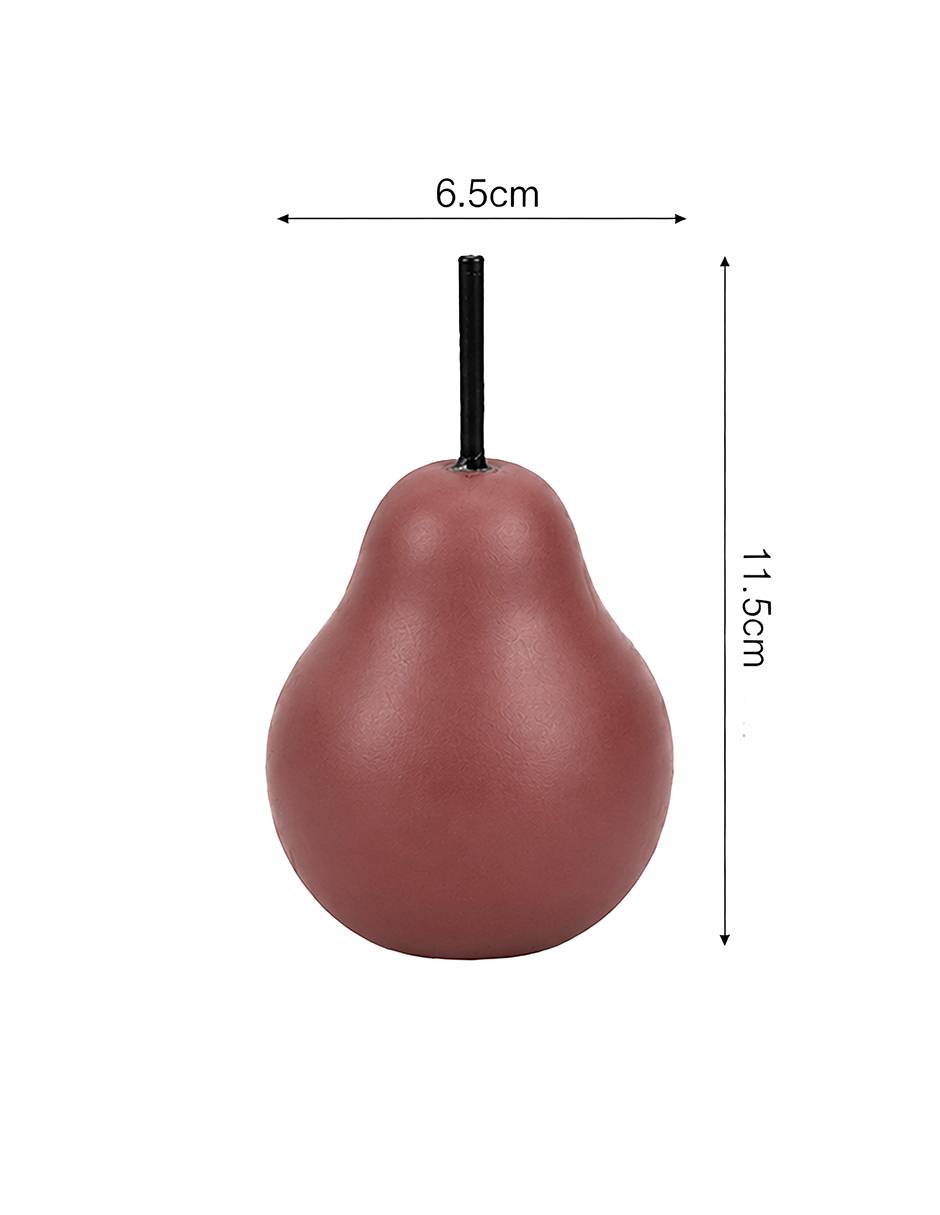 Figura decorativa de pera Haus Anhelo de ceramica