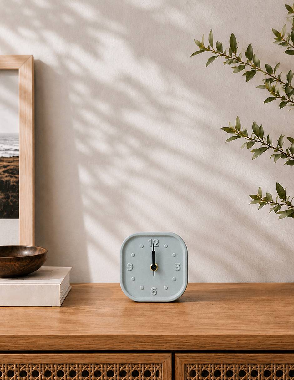 Reloj de mesa Haus Anhelo de cerámica 4
