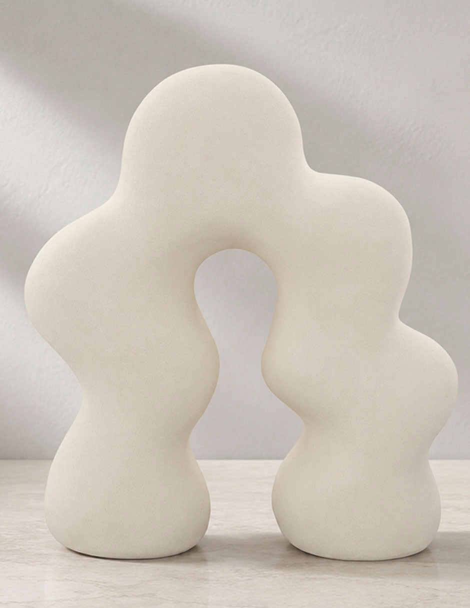 Figura decorativa Anhelo de cerámica