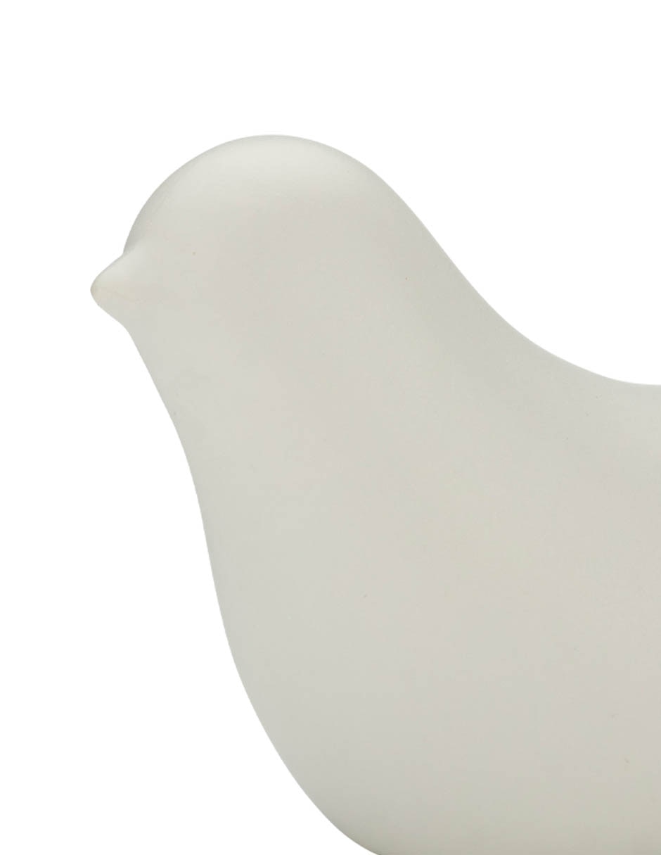 Figura de pájaro refugio de cerámica 2