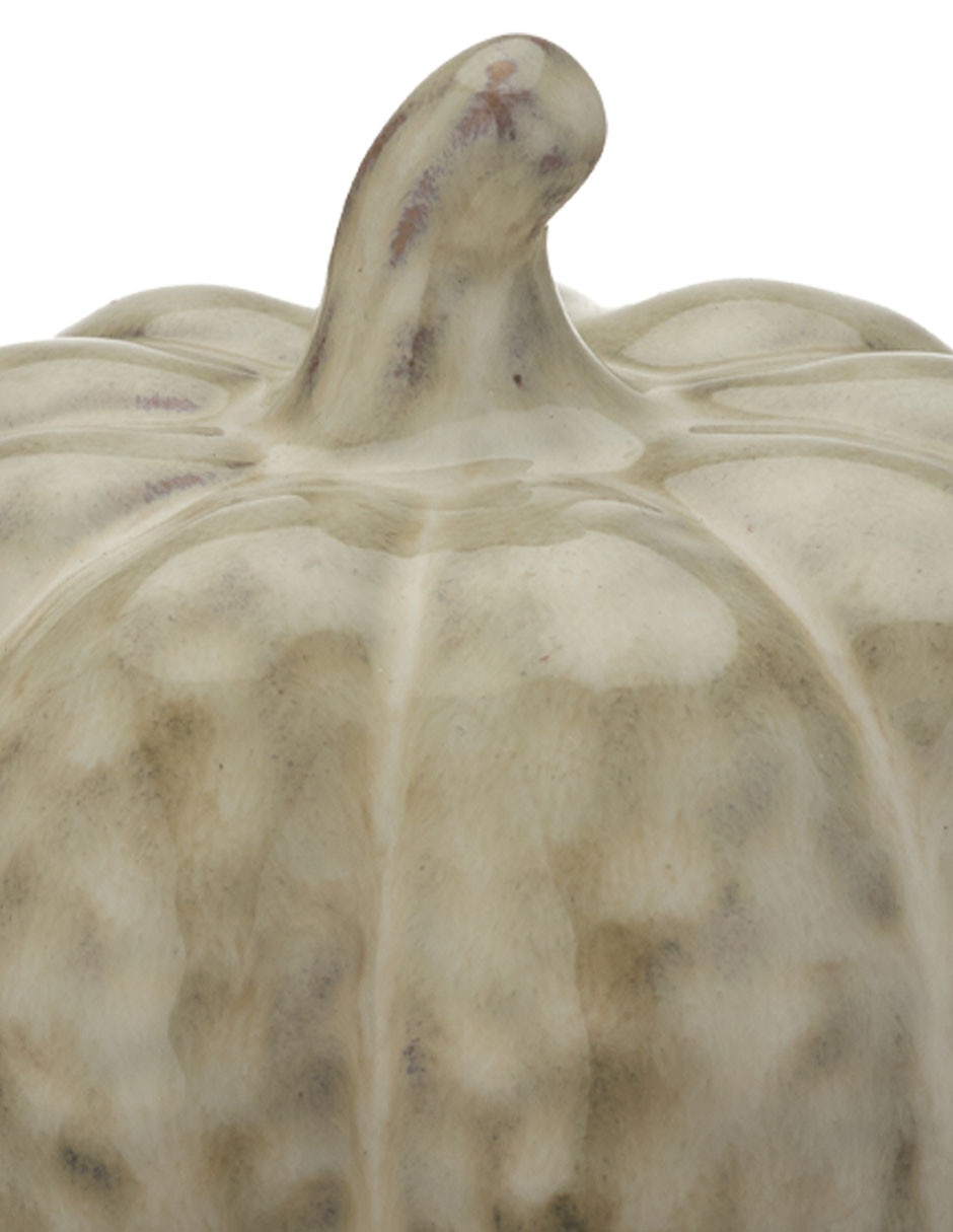 Figura de calabaza harvest de cerámica 2