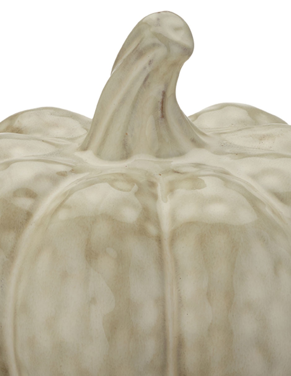 Figura de calabaza hervest de cerámica 2