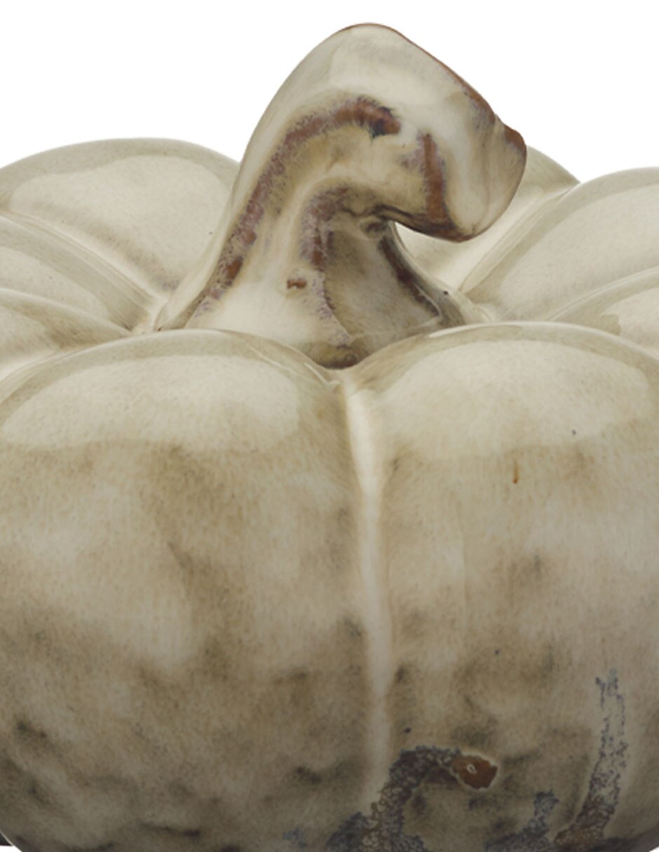 Figura de calabaza harvest de cerámica 2