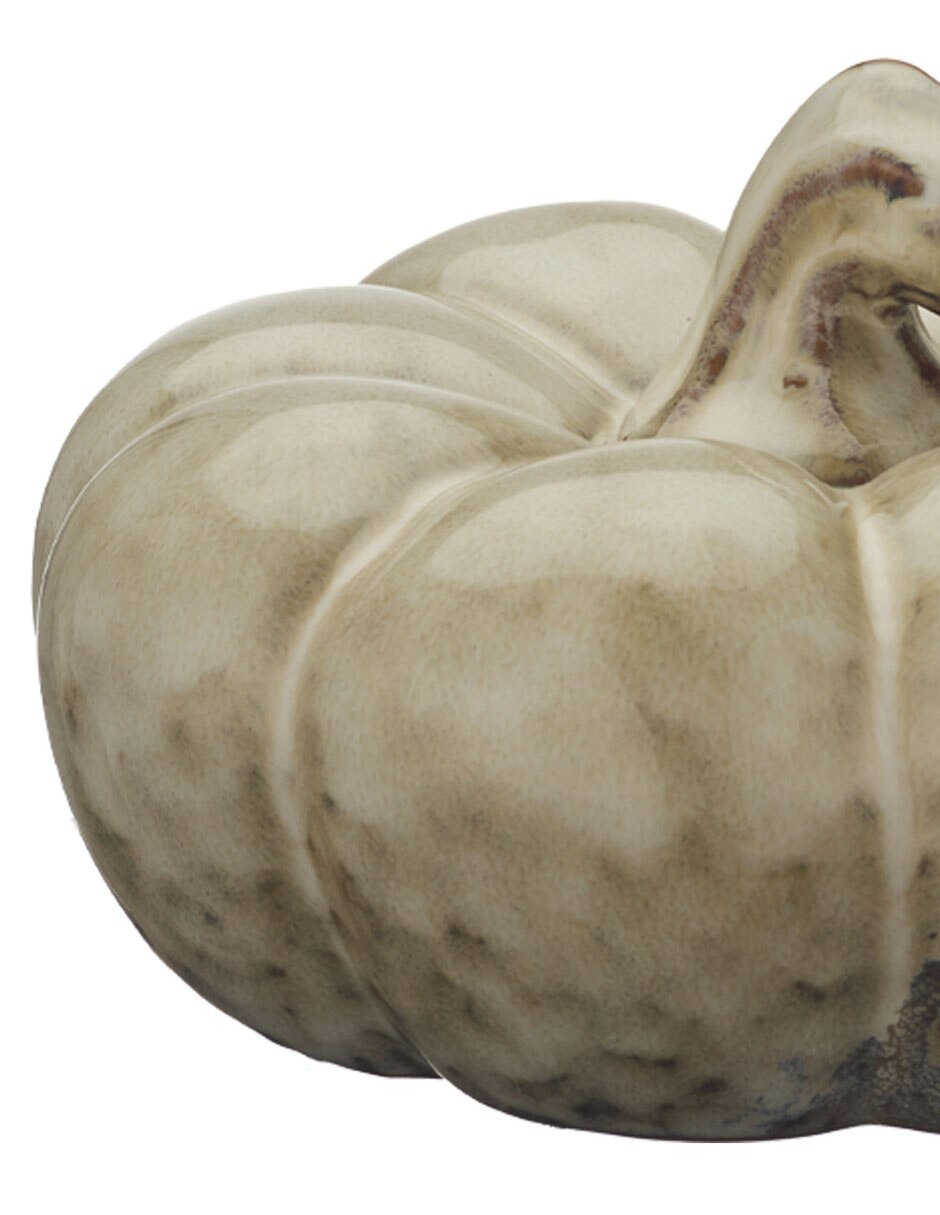 Figura de calabaza harvest de cerámica 3