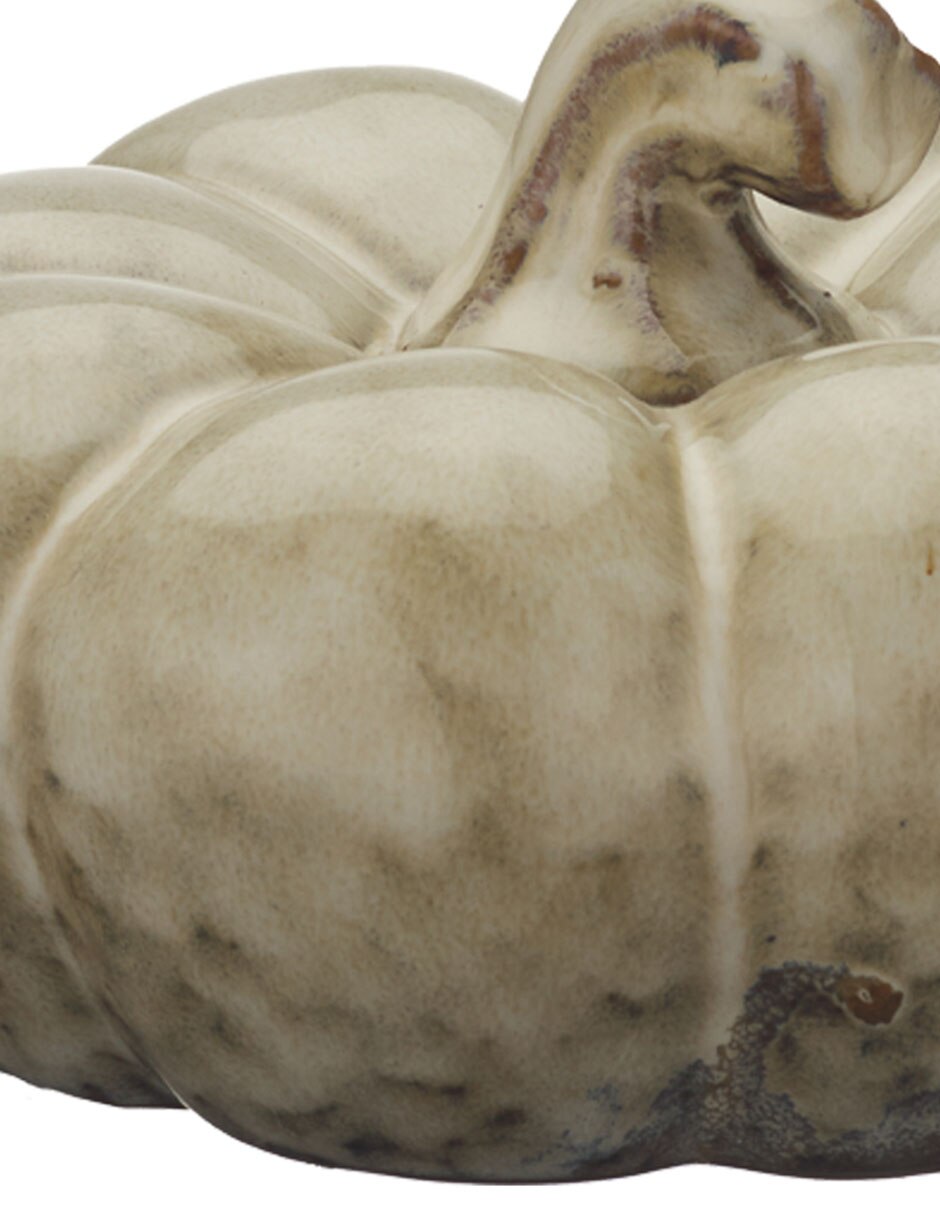 Figura de calabaza harvest de cerámica 4