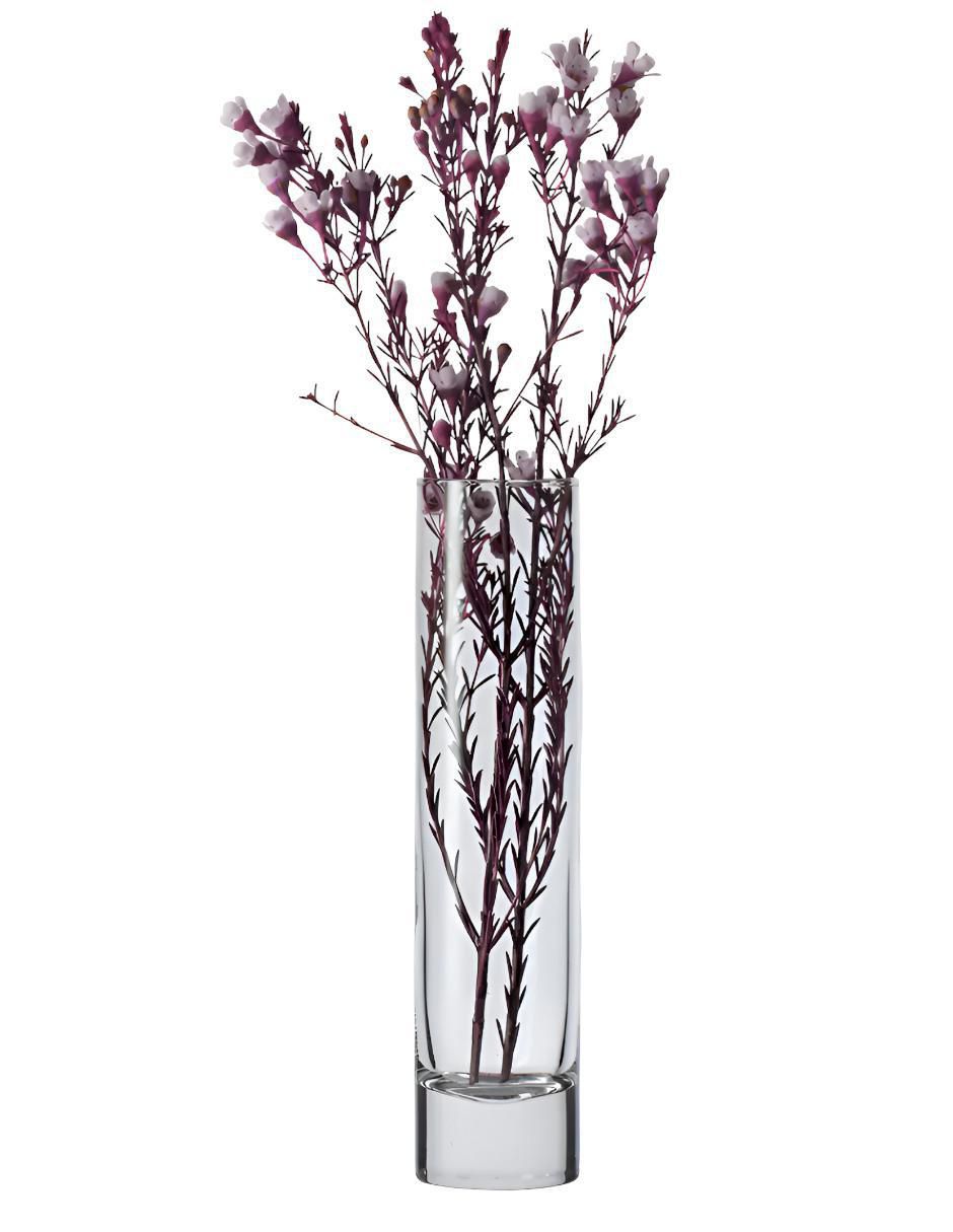 Set florero de vidrio
