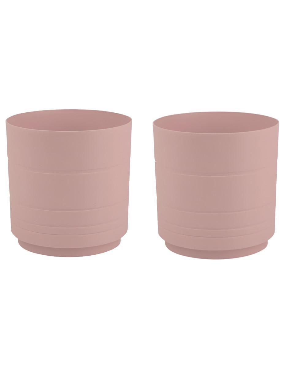 Set maceta de plástico con sistema automático de riego Set maceta de plástico con sistema automático de riego