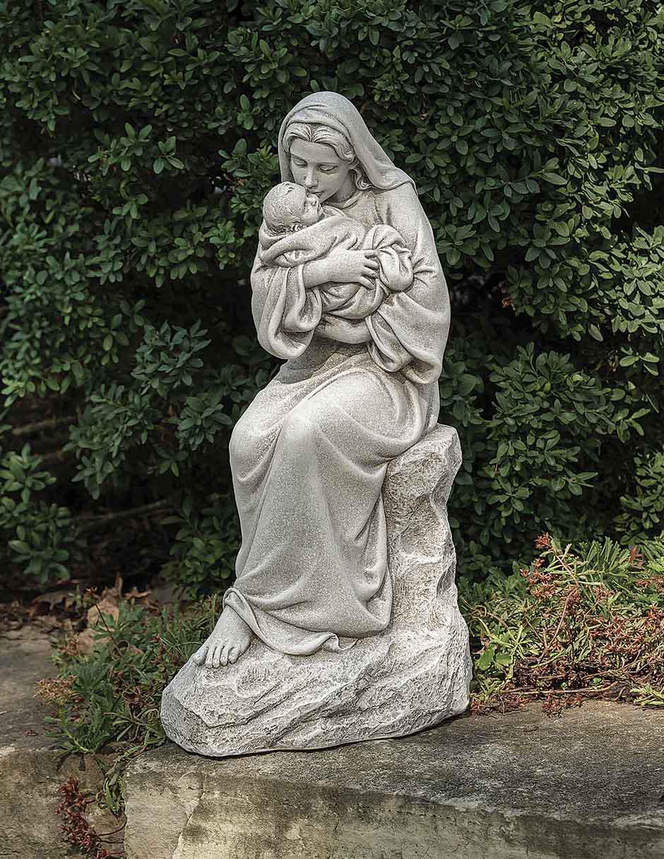 Escultura religiosa de Virgen Maria y Jesus Joseph´s Studio