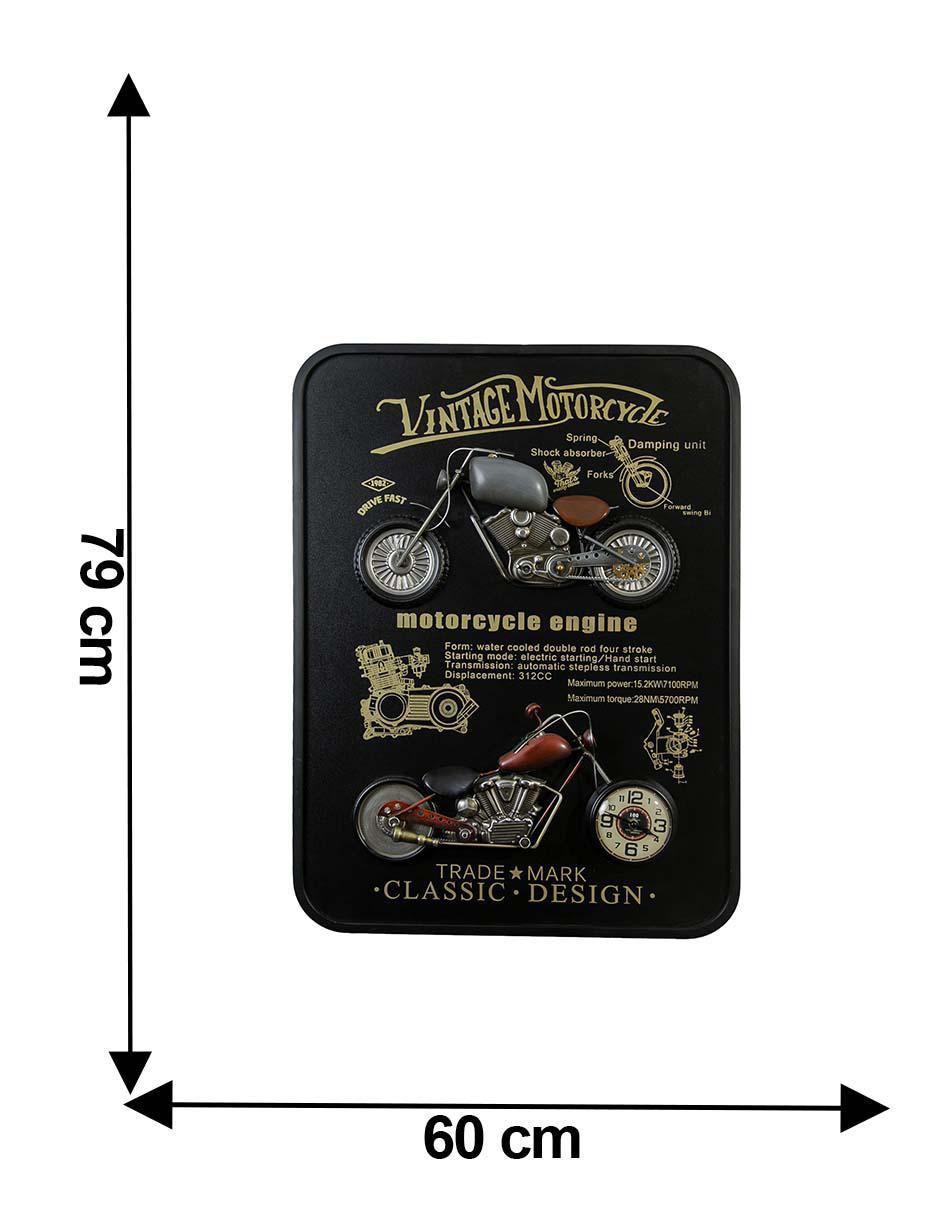 Reloj de pared Running Decora de metal