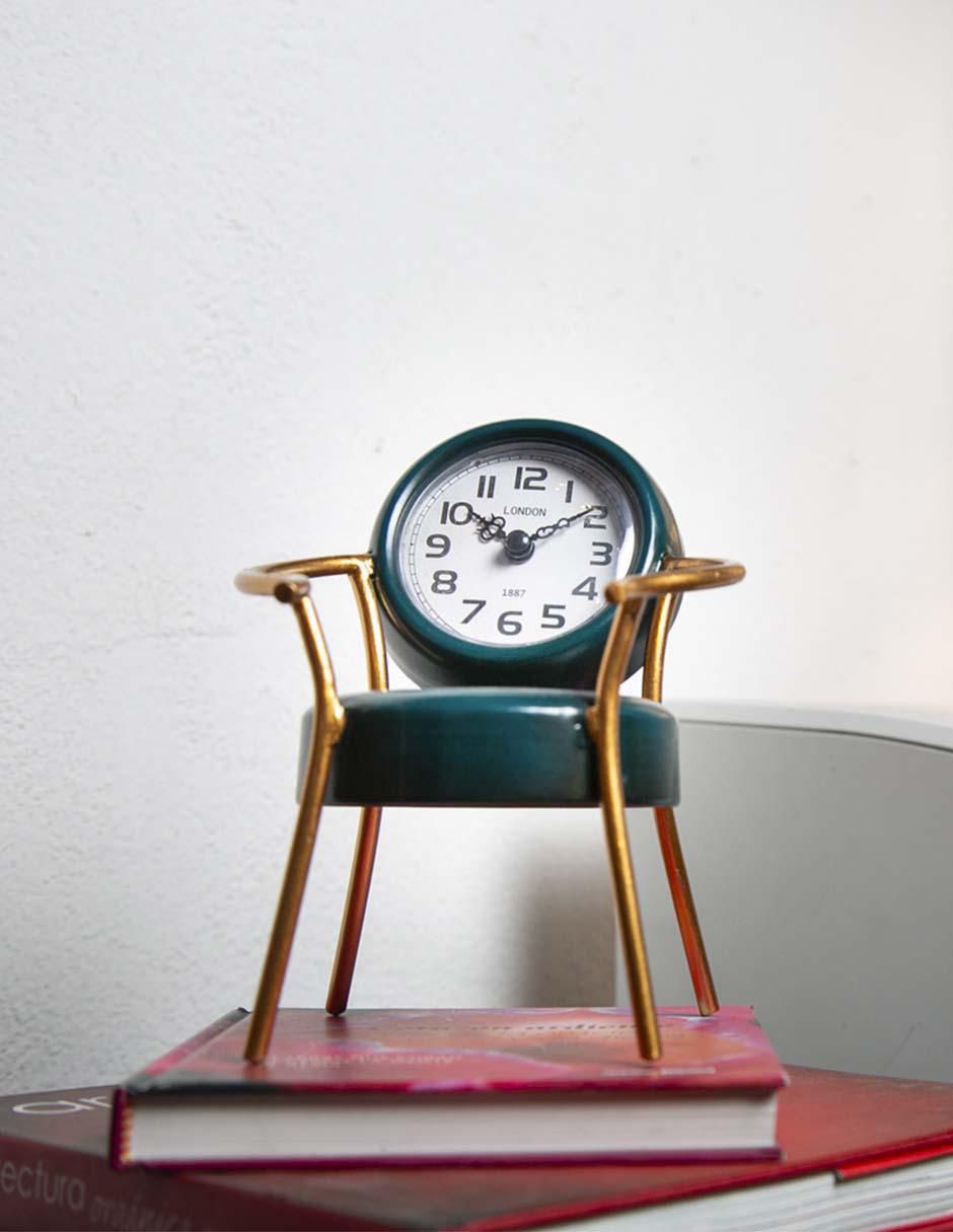 Reloj mesa running decora relojes "de" metal