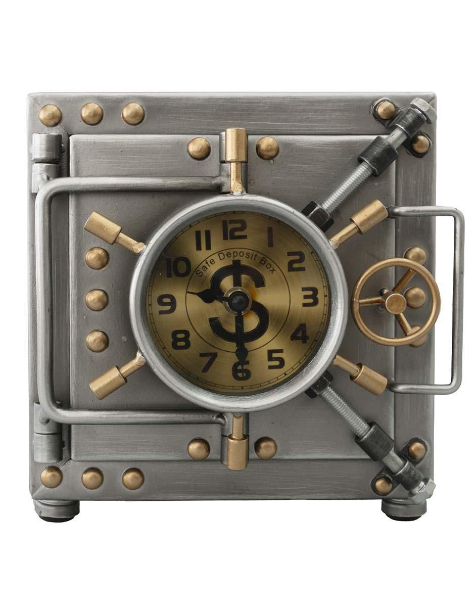 Reloj mesa de metal