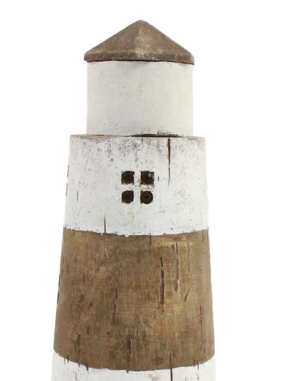 Escultura de Faro Guia de Madera 4
