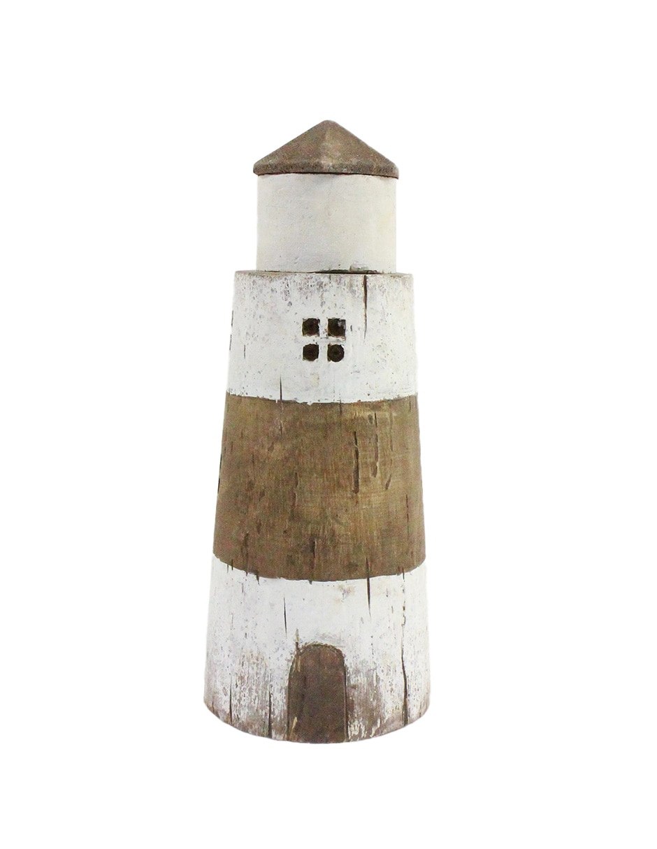 Escultura de Faro Guia de Madera 1
