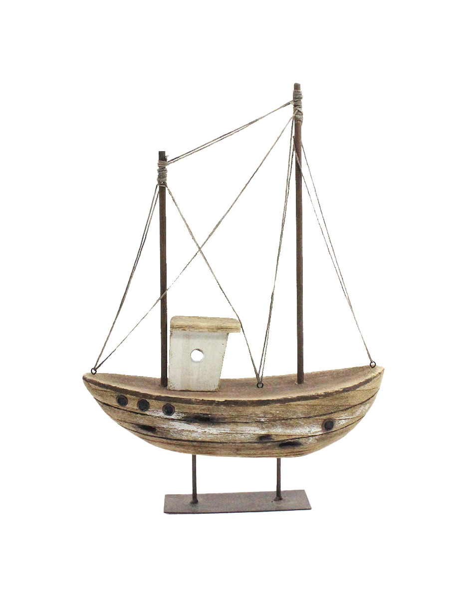 Escultura de Barco Odin de Madera 4