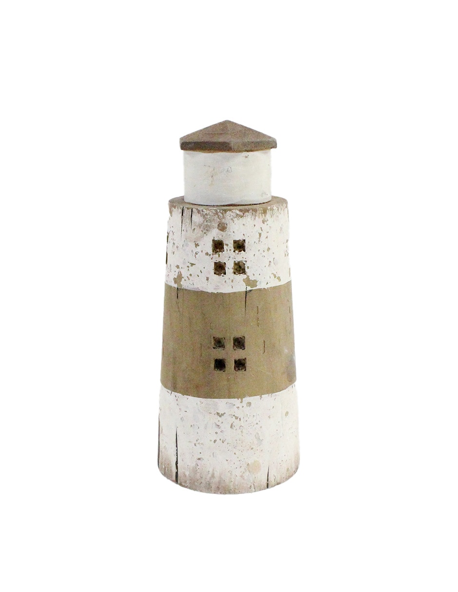 Escultura de Faro Guia de Madera